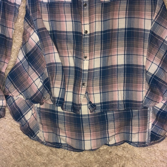 Melrose and Market Hi-lo Button-up, Size M - Picture 4 of 10